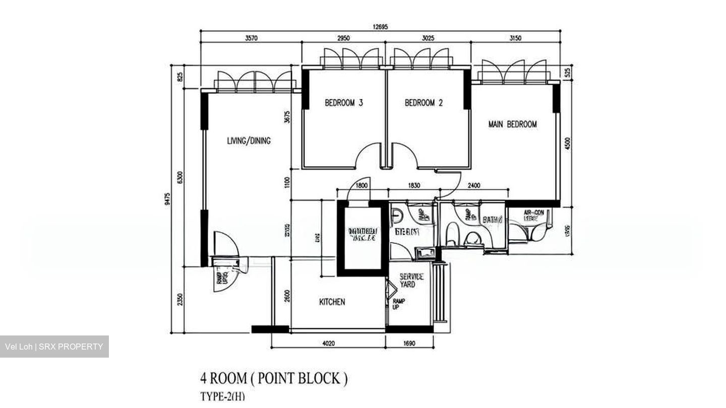 Blk 661C Waterway Sundew (Punggol), HDB 4 Rooms #534519071
